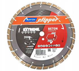 Tarcza diamentowa Extreme Beton 350/20 mm NORTON CLIPPER