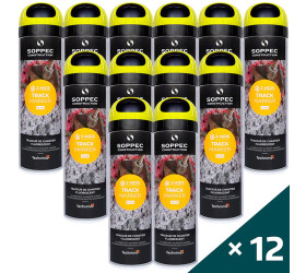 Farba w aerozolu SOPPEC FLUO TP  12szt. x 500ml