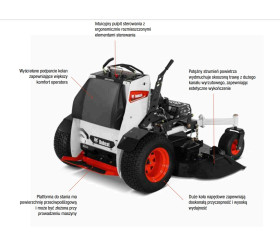 Kosiarka stojąca BOBCAT ZS4000 122cm