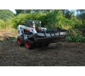 Łyżka ładowarkowa BOBCAT z chwytakiem