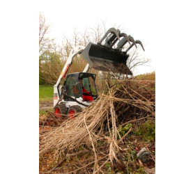 Łyżka ładowarkowa BOBCAT z chwytakiem
