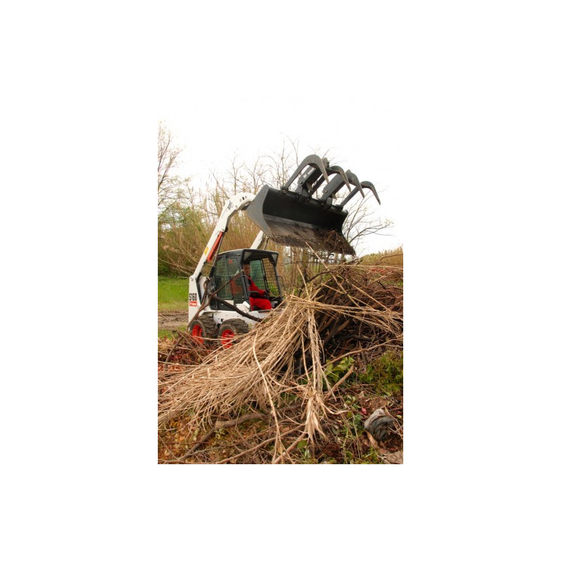 Łyżka ładowarkowa BOBCAT z chwytakiem