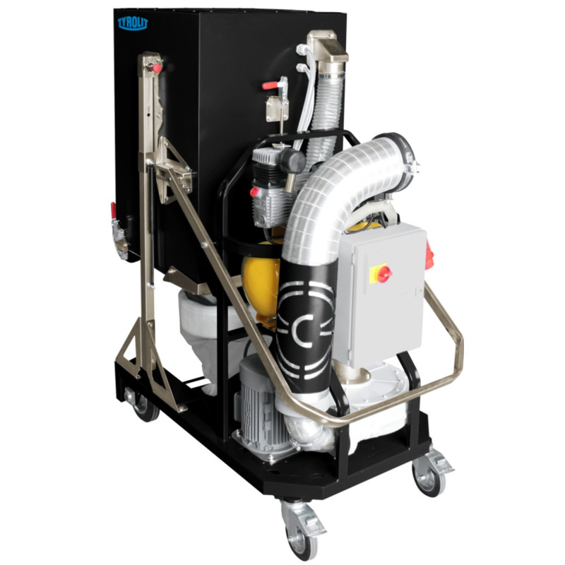 Układ wyciągu pyłów TYROLIT VCE3000C