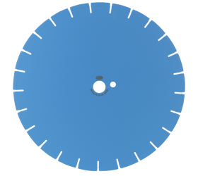 Tarcza diamentowa TYROLIT F40 500/25,4 mm