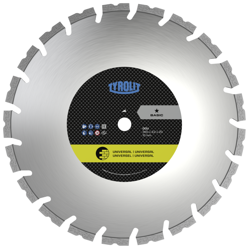 Tarcza diamentowa TYROLIT DCU BASIC 350/25,4 mm