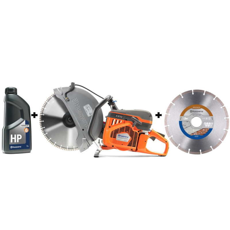 Przecinarka spalinowa HUSQVARNA K970 14" ZESTAW L