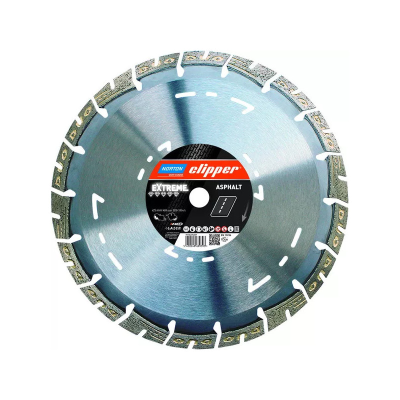 Tarcza diamentowa EXTREME ASPHALT 500x25.4mm NORTON CLIPPER
