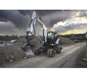 Minikoparka kołowa E57W BOBCAT