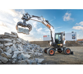 Minikoparka kołowa E57W BOBCAT