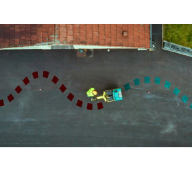 Walec prowadzony AMMANN ARW 65-S Honda