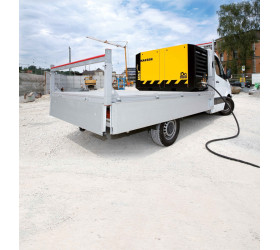 Sprężarka spalinowa M58utility (10 bar) KAESER