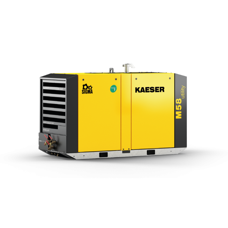 Sprężarka spalinowa M58utility (10 bar) KAESER