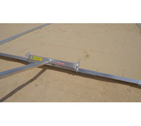 Łata profilująca ręczna aluminiowa 2 m JAZON