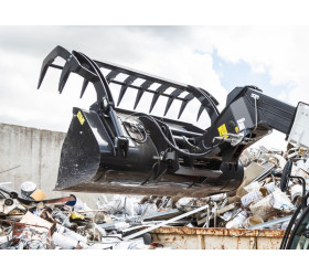 Łyżka przemysłowa BOBCAT z chwytakiem