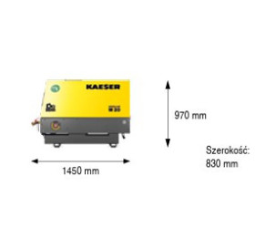 Sprężarka spalinowa KAESER M20