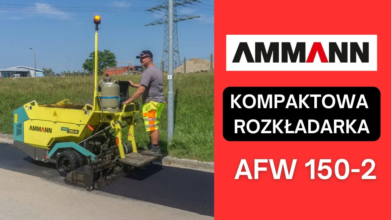 Rozściełacz AMMANN AFW 150