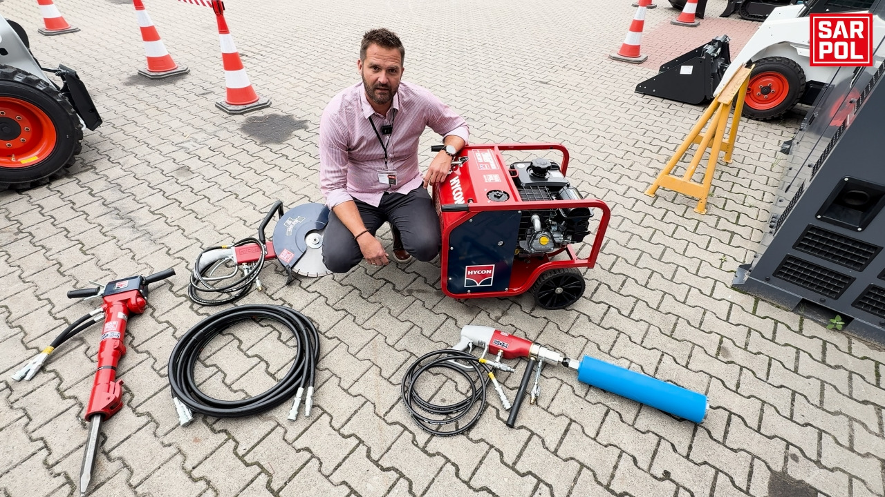 Sprawdź jak łatwo obsługiwać zestaw hydrauliczny HYCON