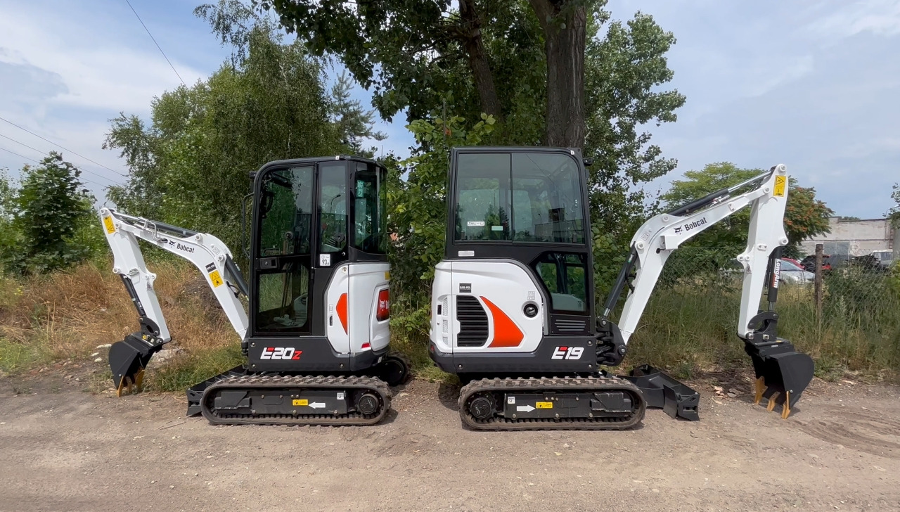 Bobcat E19 vs. Bobcat E20 - pojedynek koparek o masie do 2 ton